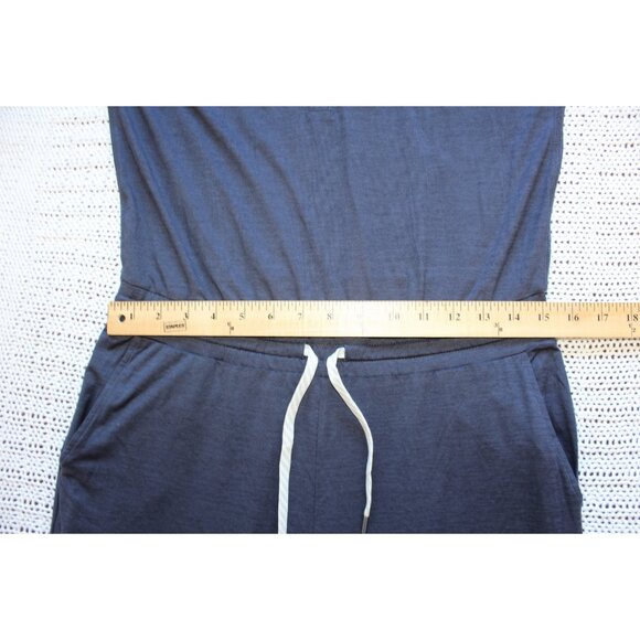 Vuori Falls Jumpsuit Wide Leg One Piece Size M Athleisure Drawstring Comfy Sport - Picture 4 of 9